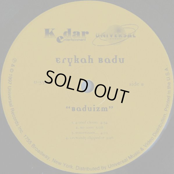画像3: ERYKAH BADU / BADUIZM (LP) (3)