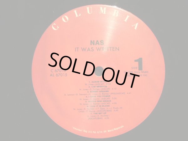 画像3: NAS / IT WAS WRITTEN  (US-LP) (3)