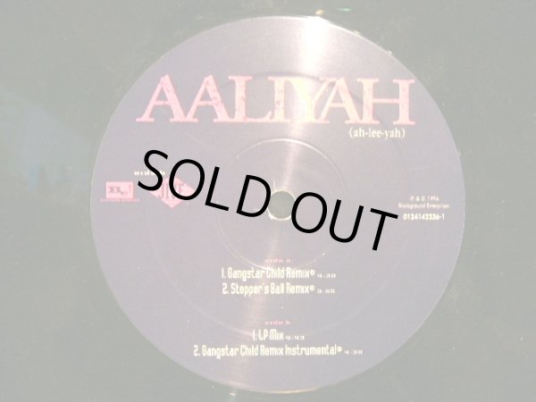 画像2: AALIYAH / AT YOUR BEST (YOU ARE LOVE)  (¥1000) (2)