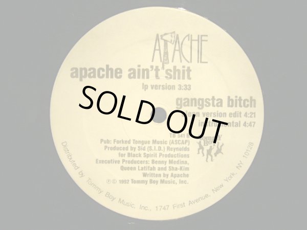 画像2: APACHE / GANGSTA BITCH  (¥500) (2)