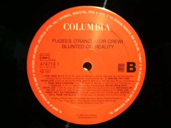 画像4: FUGEES (TRANZLATOR CREW) / BLUNTED ON REALITY  (UK-LP) (4)