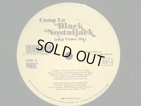 画像1: CAMP LO ‎/ BLACK NOSTALJACK (AKA COME ON) (1)