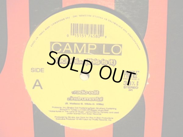 画像2: CAMP LO ‎/ LUCHINI AKA (THIS IS IT) (2)