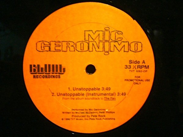 画像1: MIC GERONIMO / UNSTOPPABLE (US-PROMO) (1)