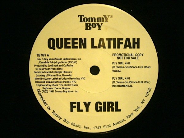 画像1: QUEEN LATIFAH ‎/ FLY GIRL / NATURE OF A SISTA'  (US-PROMO) (1)