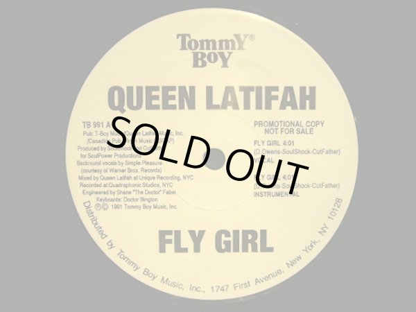 画像1: QUEEN LATIFAH ‎/ FLY GIRL / NATURE OF A SISTA'  (US-PROMO) (1)