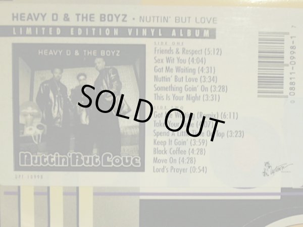 画像2: HEAVY D. & THE BOYZ /  NUTTIN' BUT LOVE  (US-LP) (2)