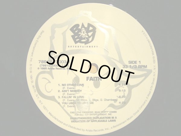 画像3: FAITH EVANS / FAITH  (US-LP) (3)