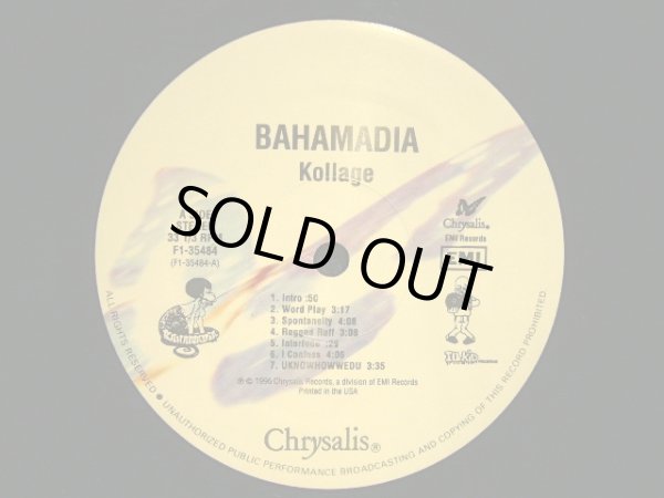 画像3: BAHAMADIA / KOLLAGE  (US-LP) (3)