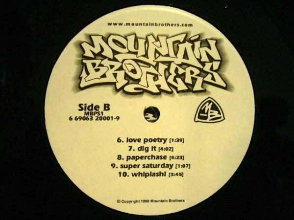 画像4: MOUNTAIN BROTHERS ‎/ SELF: VOLUME I  (US-2LP) (4)
