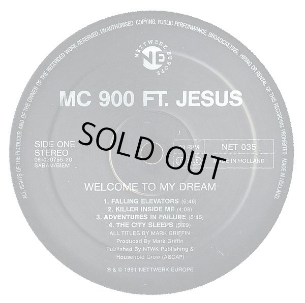 画像3: MC 900 FT JESUS ‎/ WELCOME TO MY DREAM  (UK-LP) (3)