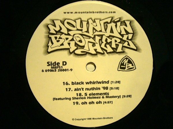 画像6: MOUNTAIN BROTHERS ‎/ SELF: VOLUME I  (US-2LP) (6)