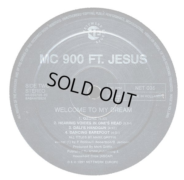 画像4: MC 900 FT JESUS ‎/ WELCOME TO MY DREAM  (UK-LP) (4)