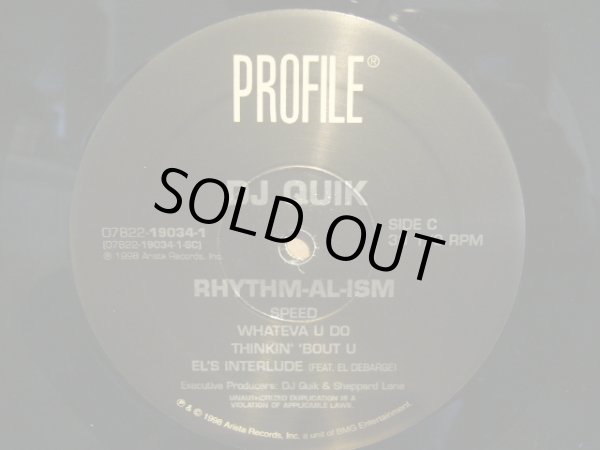 画像5: DJ QUIK ‎/ RHYTHM-AL-ISM (OVER 70 MINUTES OF COMMERCIAL-FREE MUSIC)  (2LP) (5)