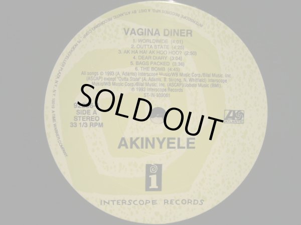 画像3: AKINYELE ‎/ VAGINA DINER (US-LP) (3)