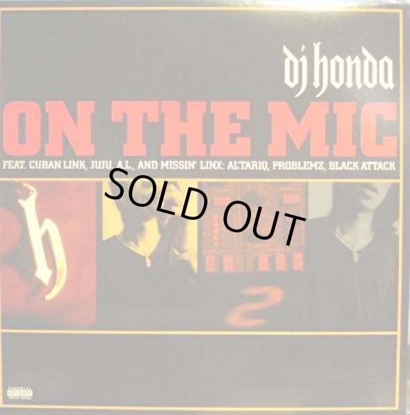 画像1: DJ HONDA ‎/ ON THE MIC  (¥500) (1)