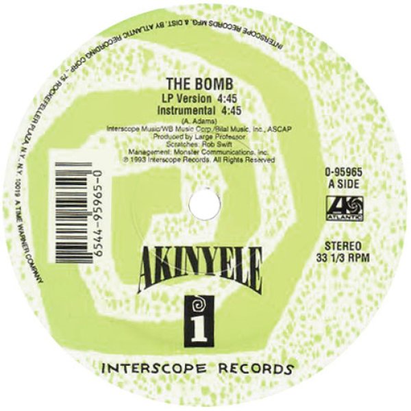 画像1: AKINYELE ‎/ THE BOMB (1)