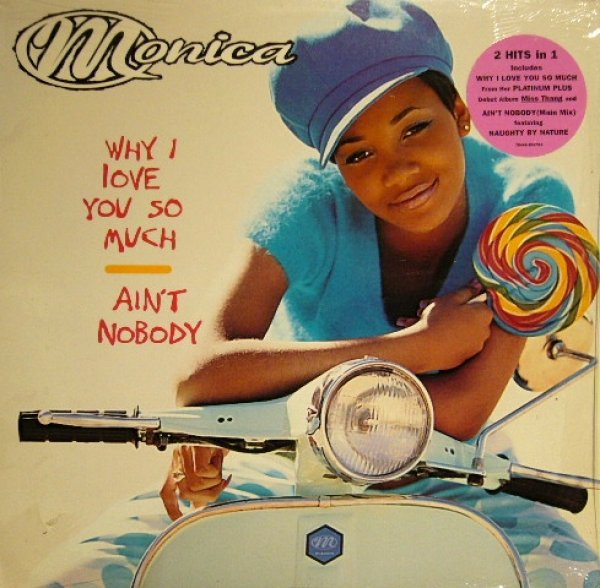 画像1: MONICA / WHY LOVE YOU SO MUCH  (¥500) (1)