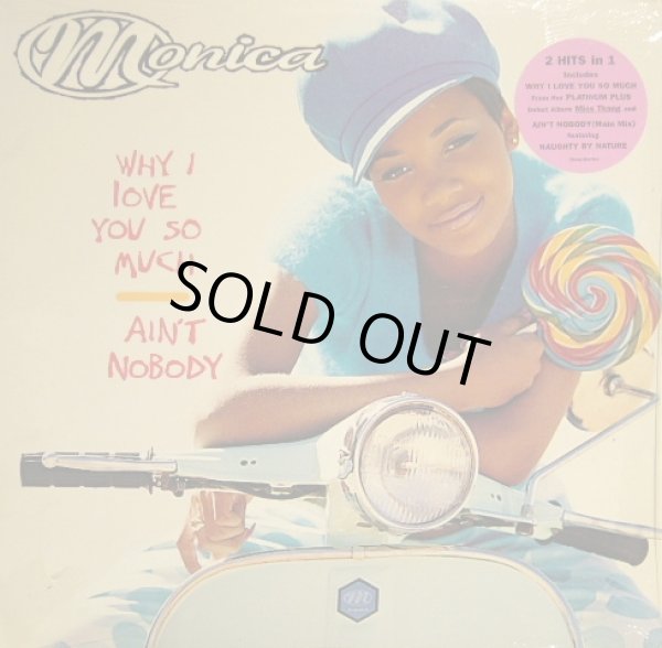 画像1: MONICA / WHY LOVE YOU SO MUCH  (¥500) (1)