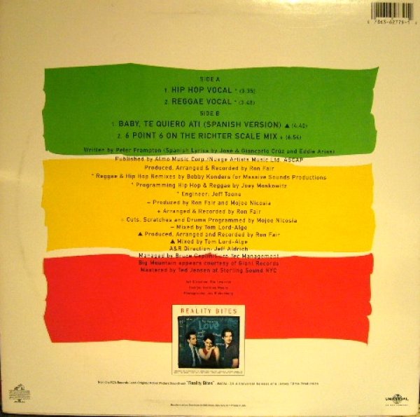 画像2: BIG MOUNTAIN ‎/ BABY, I LOVE YOUR WAY (2)