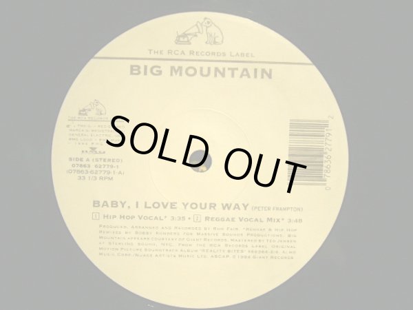 画像3: BIG MOUNTAIN ‎/ BABY, I LOVE YOUR WAY (3)