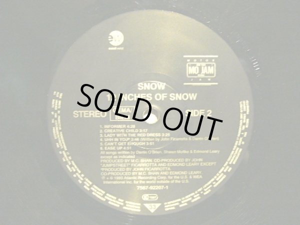 画像4: SNOW / 12 INCHES OF SNOW (THE ALBUM) (GEMA-LP) (4)