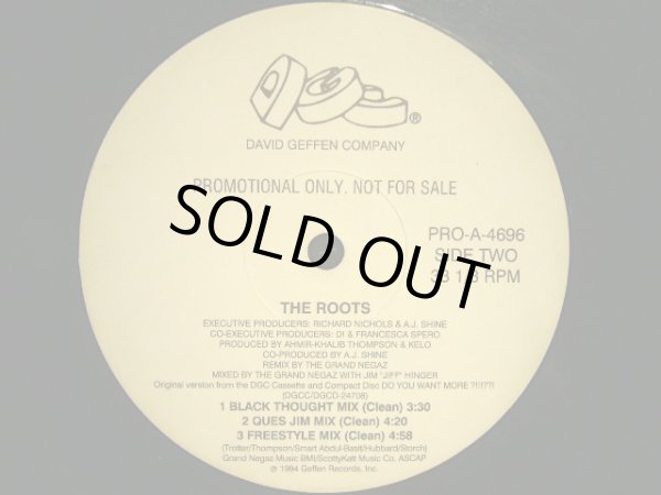 画像2: THE ROOTS ‎/ DISTORTION TO STATIC (REMIXES)  (US-PROMO) (2)