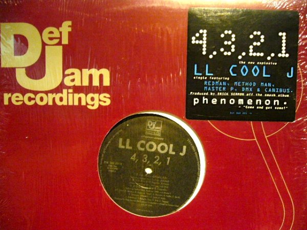 画像1: LL COOL J ‎/ 4,3,2,1 (1)