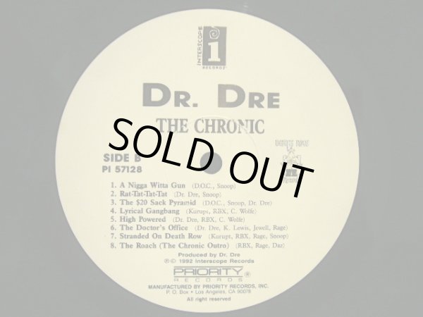 画像4: DR. DRE / THE CHRONIC (US-LP) (4)