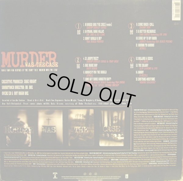画像2: V.A. / MURDER WAS THE CASE (MUSIC FROM AND INSPIRED BY THE SHORT FILM "MURDER WAS THE CASE")  (GEMA-2LP) (2)
