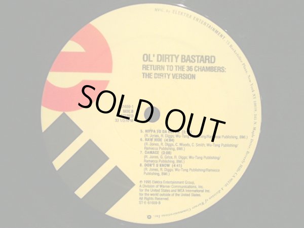 画像4: OL' DIRTY BASTARD ‎/ RETURN TO THE 36 CHAMBERS: THE DIRTY VERSION  (US-2LP) (4)