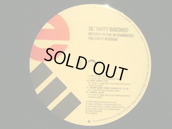 画像5: OL' DIRTY BASTARD ‎/ RETURN TO THE 36 CHAMBERS: THE DIRTY VERSION  (US-2LP) (5)