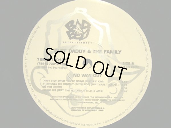 画像4: PUFF DADDY & THE FAMILY ‎/ NO WAY OUT  (US-2LP) (4)