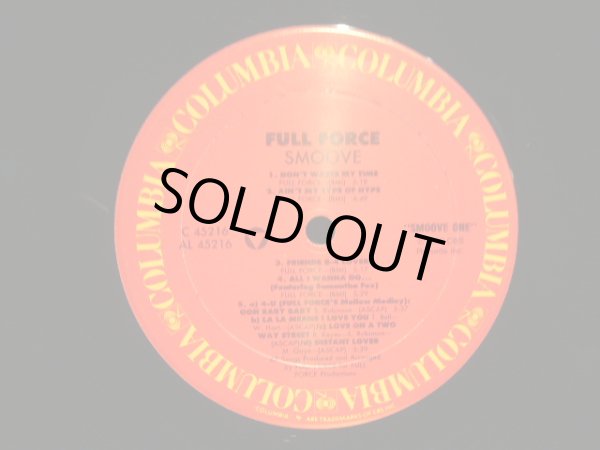 画像3: FULL FORCE / SMOOVE  (US-LP) (3)