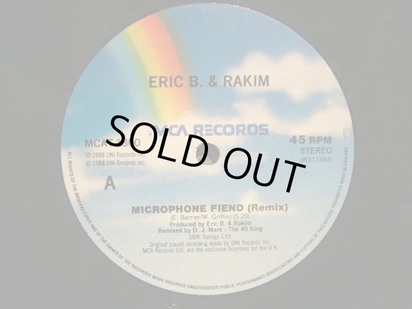 画像2: ERIC B. & RAKIM ‎/ THE MICROPHONE FIEND + PUT YOUR HANDS TOGETHER  (UK)  (500) (2)