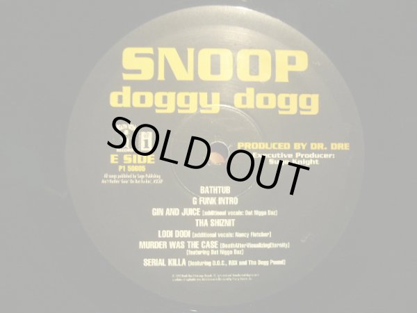 画像3: SNOOP DOGGY DOGG / DOGGYSTYLE  (US-LP) (3)