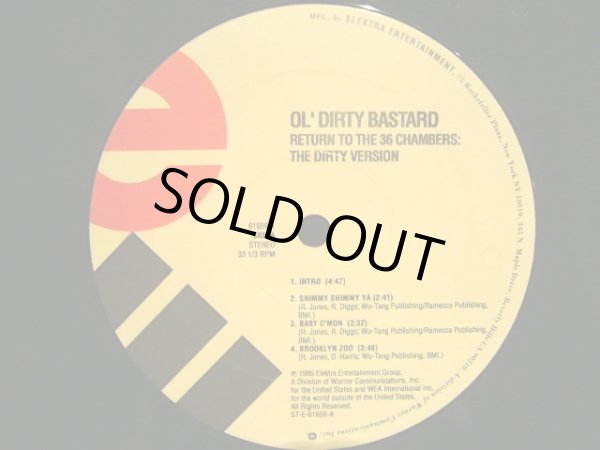 画像3: OL' DIRTY BASTARD ‎/ RETURN TO THE 36 CHAMBERS: THE DIRTY VERSION  (US-2LP) (3)