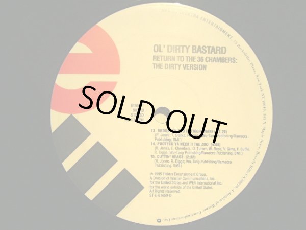 画像6: OL' DIRTY BASTARD ‎/ RETURN TO THE 36 CHAMBERS: THE DIRTY VERSION  (US-2LP) (6)