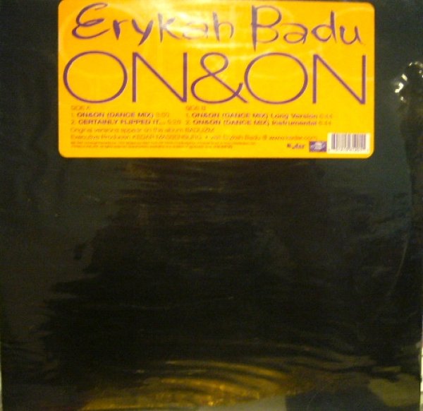 画像1: ERYKAH BADU ‎/ ON & ON (DANCE MIX) (1)