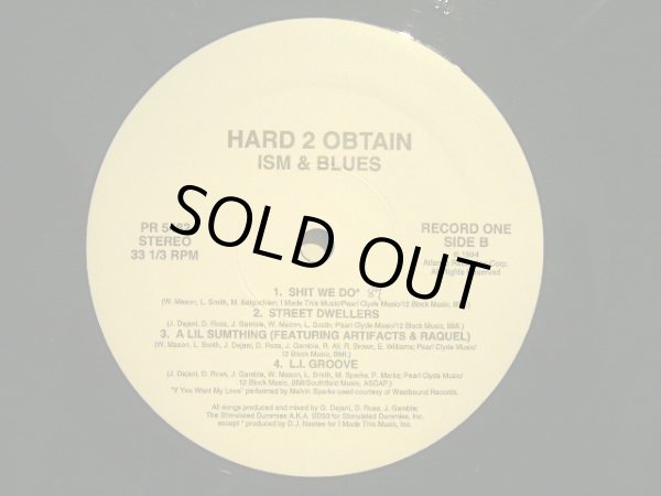 画像3: HARD 2 OBTAIN / ISM & BLUES  (US-PROMO 2LP) (3)