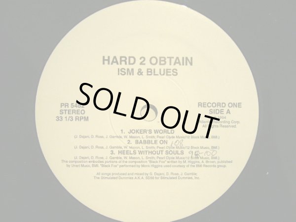 画像2: HARD 2 OBTAIN / ISM & BLUES  (US-PROMO 2LP) (2)