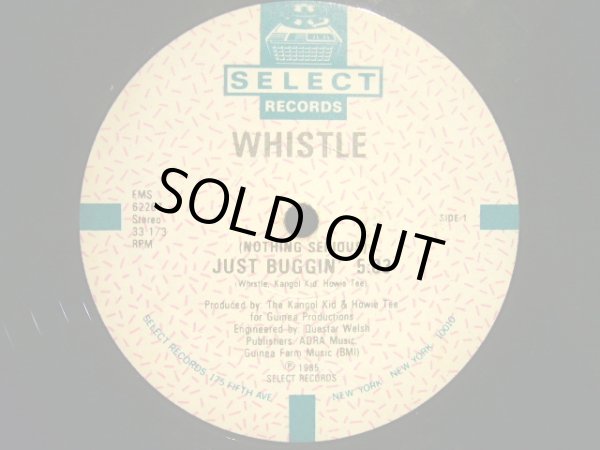 画像1: WHISTLE / JUST BUGGIN'  (¥500) (1)