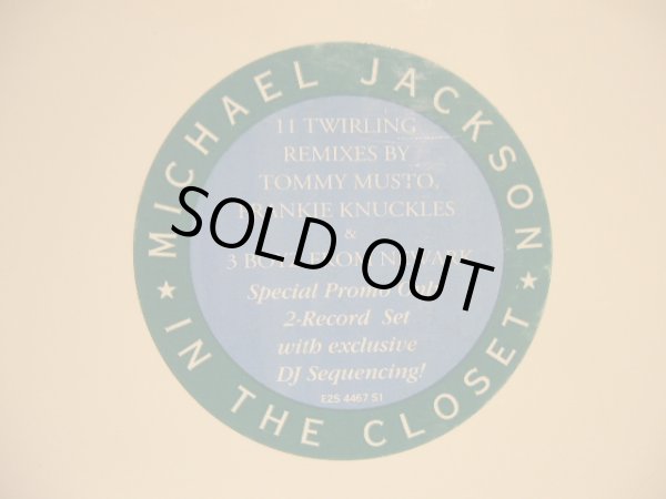 画像2: MICHAEL JACKSON ‎/ IN THE CLOSET (US-PROMO 12"×2) (2)