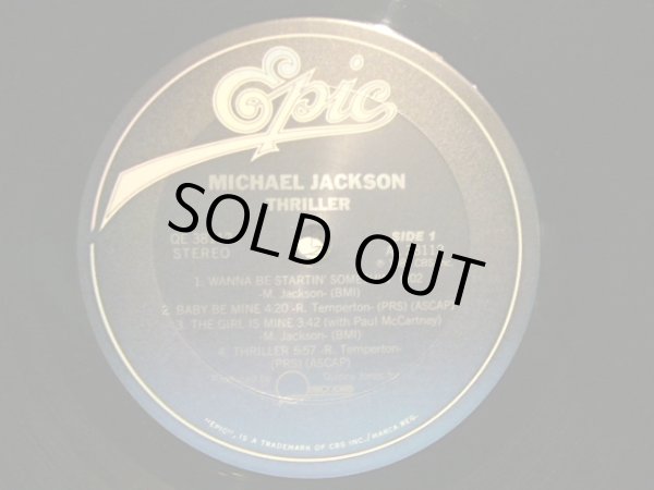画像3: MICHAEL JACKSON ‎/ THRILLER  (US-LP) (3)