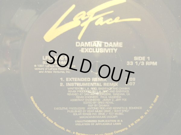 画像1: DAMIAN DAME / EXCLUSIVITY  (¥500) (1)