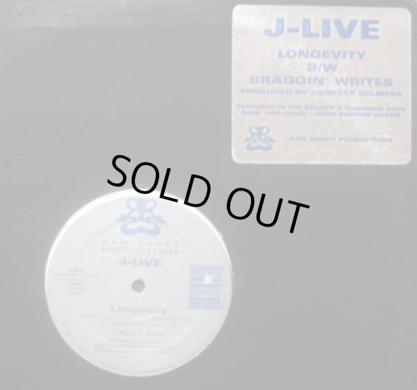 画像1: J-LIVE / LONGEVITY / BRAGGIN' WRITES (1)
