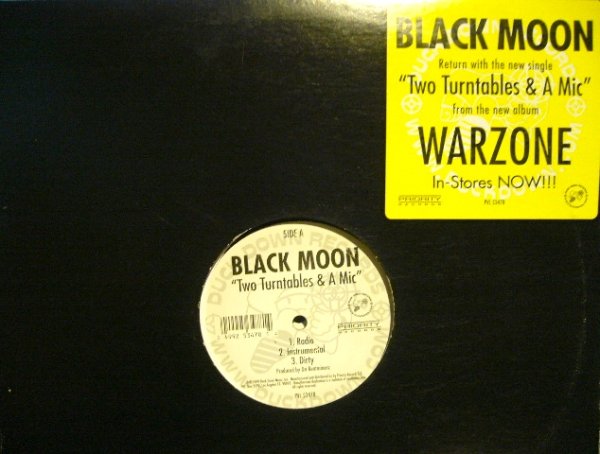 画像1: BLACK MOON ‎/ TWO TURNTABLES & A MIC (1)