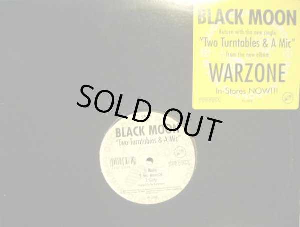 画像1: BLACK MOON ‎/ TWO TURNTABLES & A MIC (1)