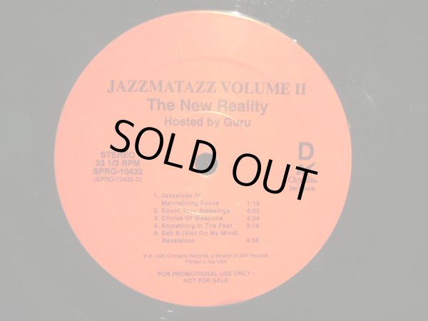 画像5: GURU / JAZZMATAZZ VOLUME II: THE NEW REALITY ( US PROMO-2LP  ) (5)