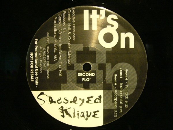 画像2: SESSEYED KLIQUE ‎/ IT'S ON  (US-PROMO) (2)